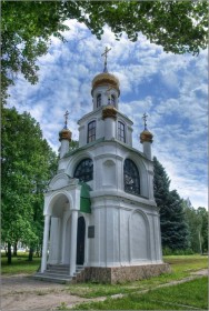 Тростянец. Часовня Всех Святых, в земле Российской просиявших