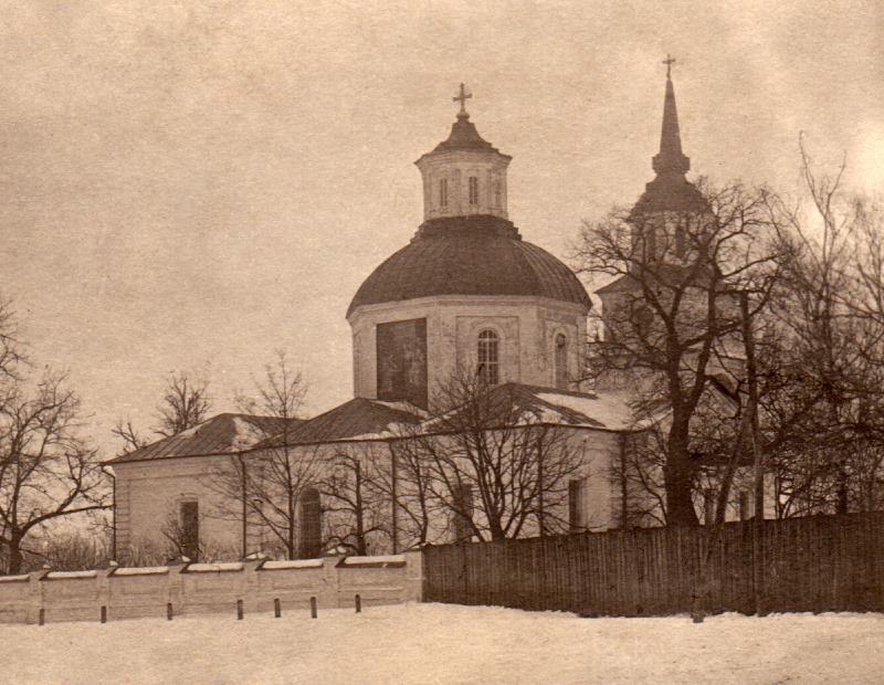 Церковь Благовещения Пресвятой Богородицы, Тростянец (Ахтырский район, Украина, Сумская область). архивная фотография, Фото 1910-х годов из приходского архива