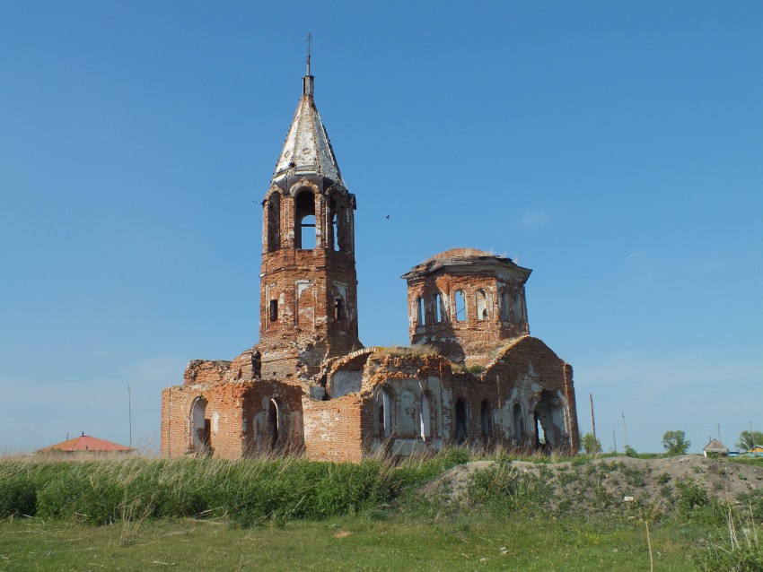 Беликуль. Церковь Владимирской иконы Божией Матери. фасады