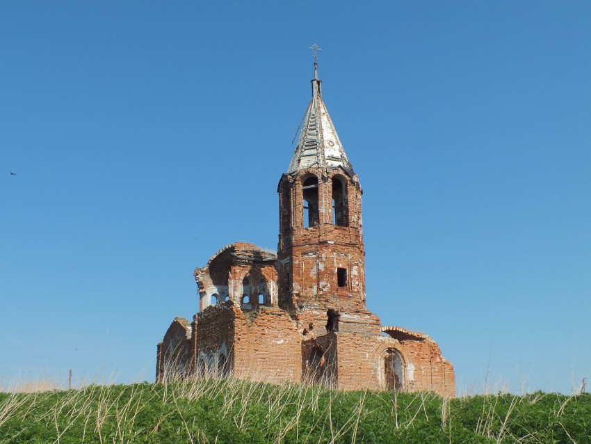 Церковь Владимирской иконы Божией Матери, Беликуль (Красноармейский район, Челябинская область). фасады