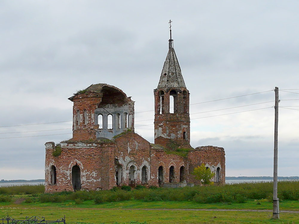 Церковь Владимирской иконы Божией Матери, Беликуль (Красноармейский район, Челябинская область). фасады, Вид с северо-востока