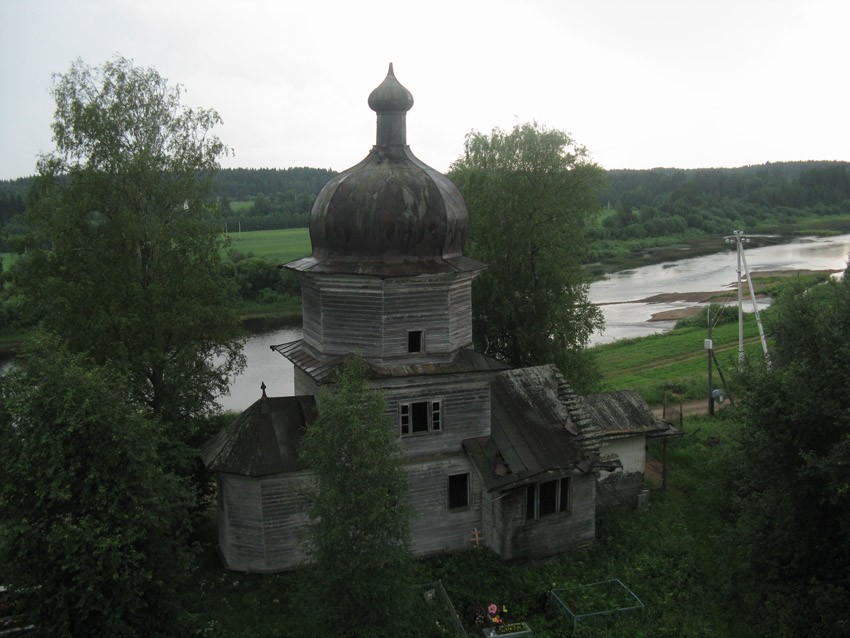 Возгрецовская (Ростовское). Церковь Илии Пророка. фасады