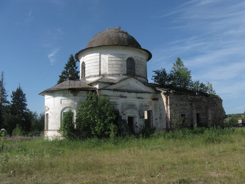 Лодейное. Церковь Казанской иконы Божией Матери. фасады