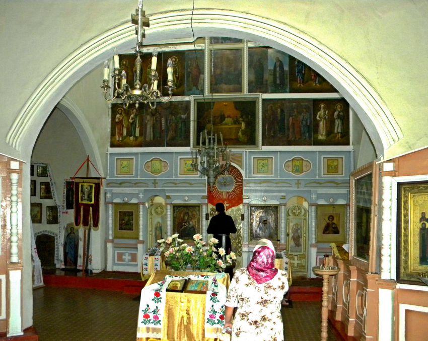 Козино. Церковь Георгия Победоносца. интерьер и убранство