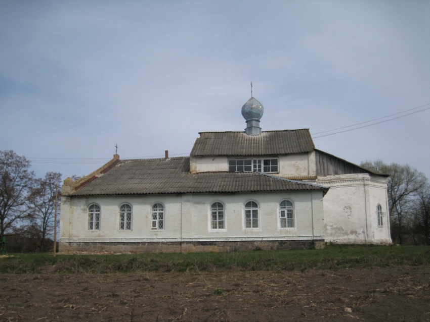 Церковь Николая Чудотворца, Линово (Конотопский район, Украина, Сумская область). фасады, Южный фасад