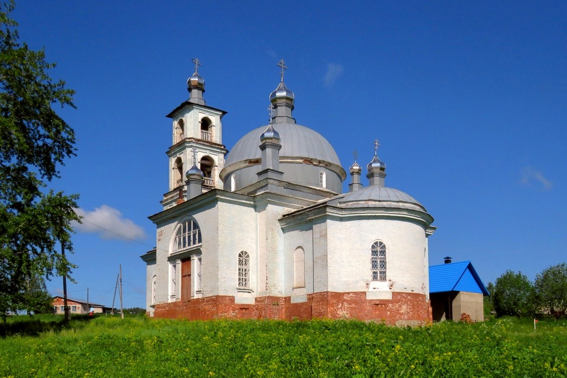 Церковь Александра Невского, Бым (Кунгурский район и г. Кунгур, Пермский край). фасады