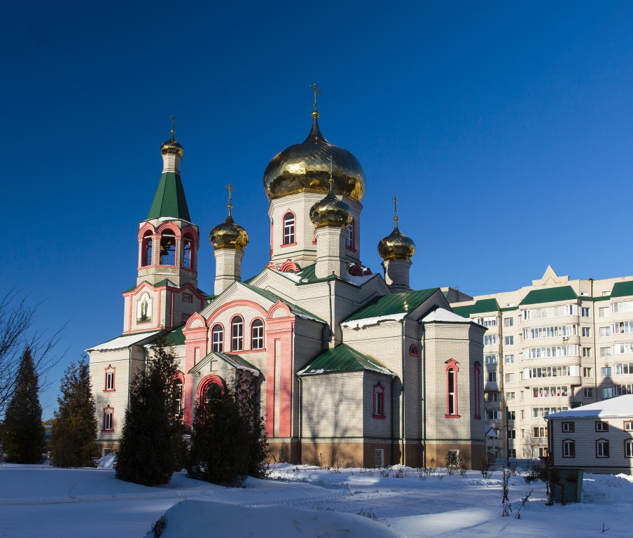 Кафедральный собор Троицы Живоначальной, Железногорск (Железногорский район, Курская область). фасады