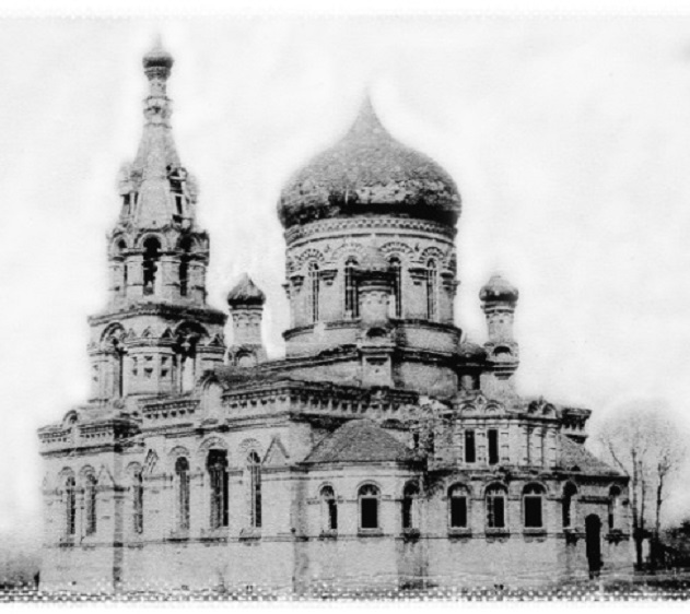 Церковь Параскевы Пятницы, Погорельцево (Железногорский район, Курская область). архивная фотография, Частная коллекция. Фото 1910-х годов