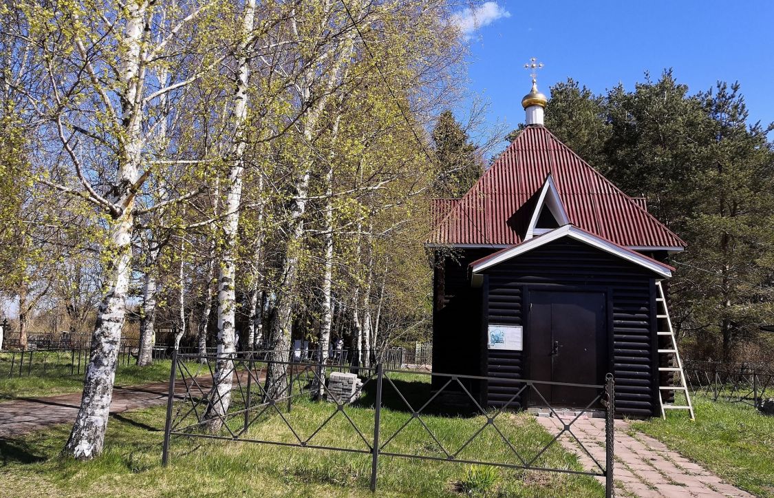 Часовня Михаила Архангела, Лангерево (Ломоносовский район, Ленинградская область). фасады