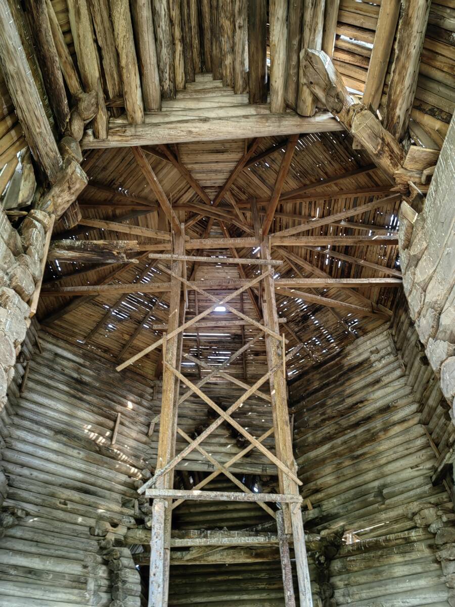 Церковь Николая Чудотворца, Верховье (Приморский район, Архангельская область). документальные фотографии