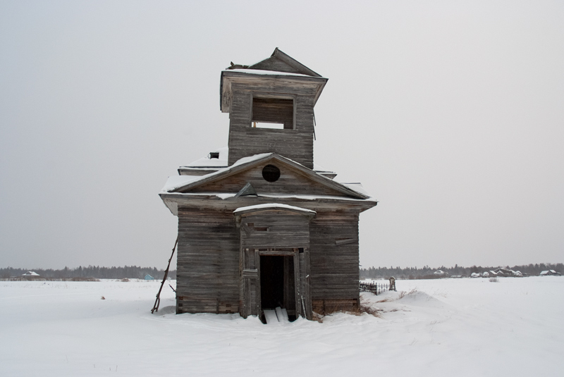 Церковь Трёх Святителей, Кадь (Приморский район, Архангельская область). фасады