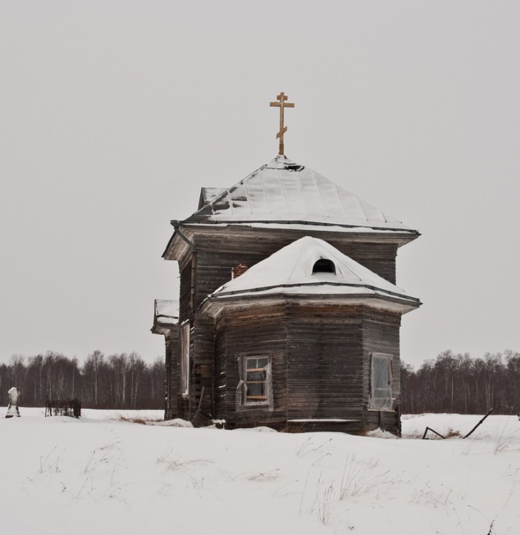 Церковь Трёх Святителей, Кадь (Приморский район, Архангельская область). фасады