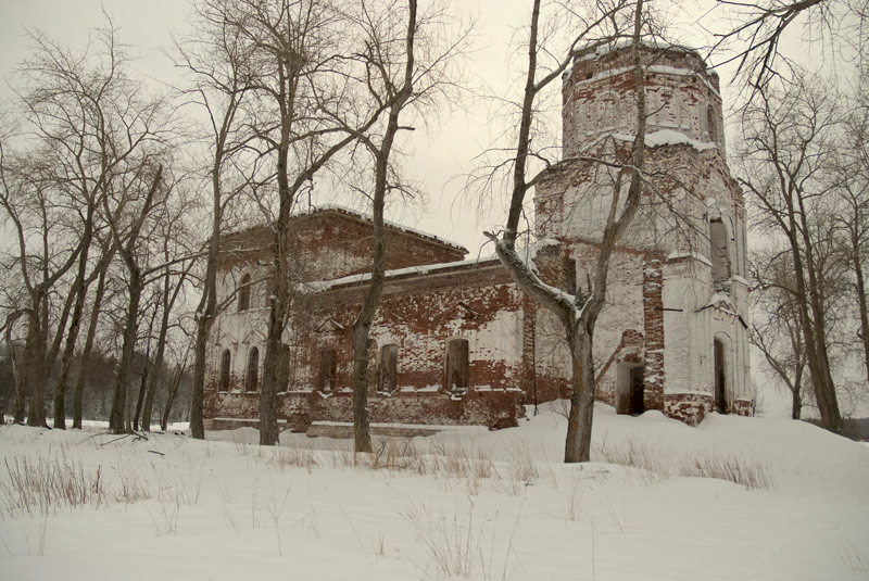 Церковь Успения Пресвятой Богородицы, Верховье (Приморский район, Архангельская область). фасады