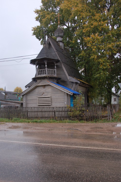 Часовня Покрова Пресвятой Богородицы и Александра Невского, Конёво (Плесецкий район, Архангельская область). фасады