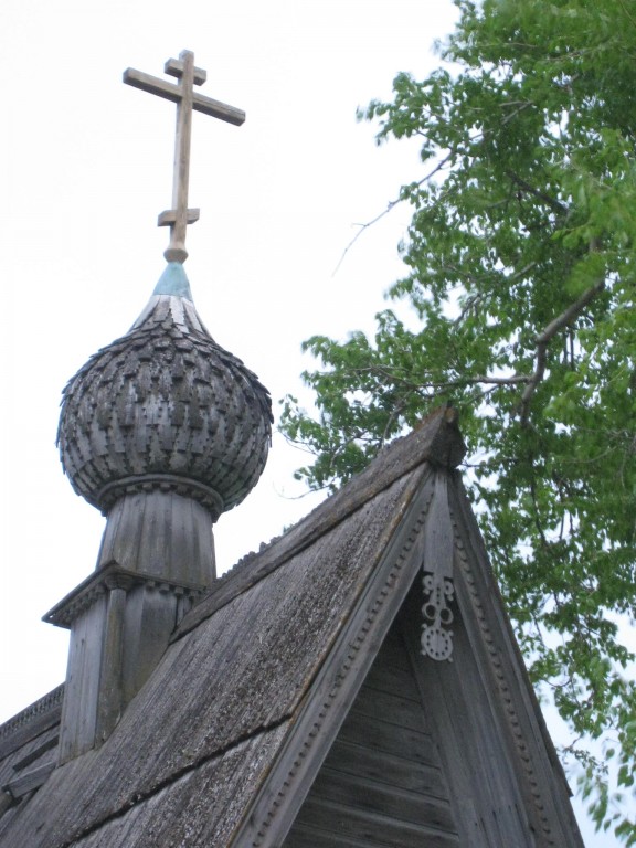 Часовня Покрова Пресвятой Богородицы и Александра Невского, Конёво (Плесецкий район, Архангельская область). архитектурные детали