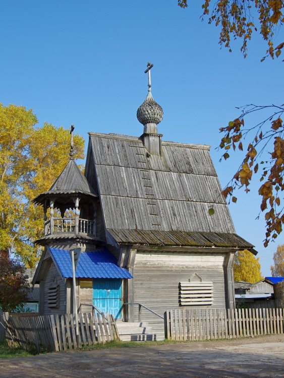 Часовня Покрова Пресвятой Богородицы и Александра Невского, Конёво (Плесецкий район, Архангельская область). фасады
