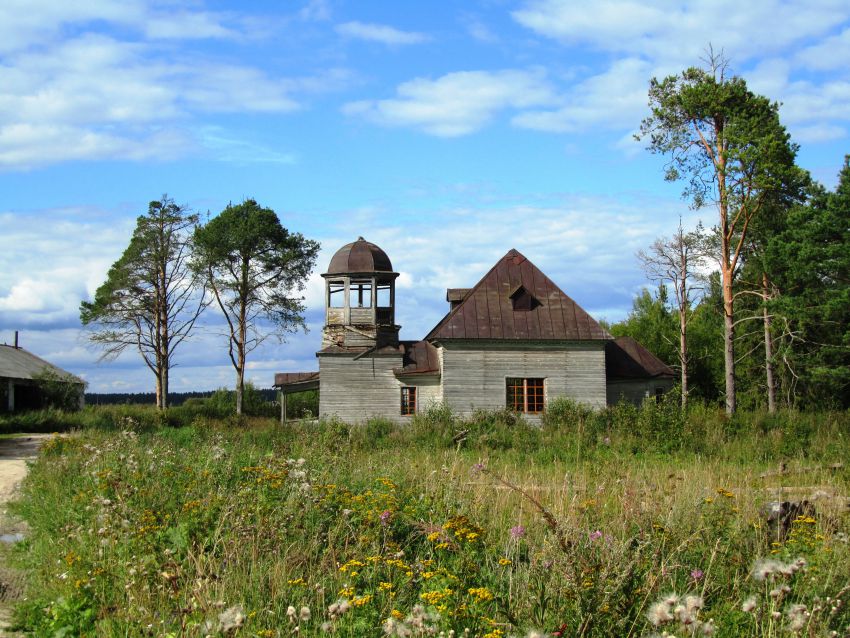 Церковь Николая Чудотворца, Спицынская (Каргопольский район, Архангельская область). фасады, вид с юга