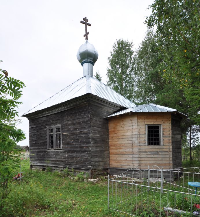 Церковь Николая Чудотворца, Преслениха (Каргопольский район, Архангельская область). фасады