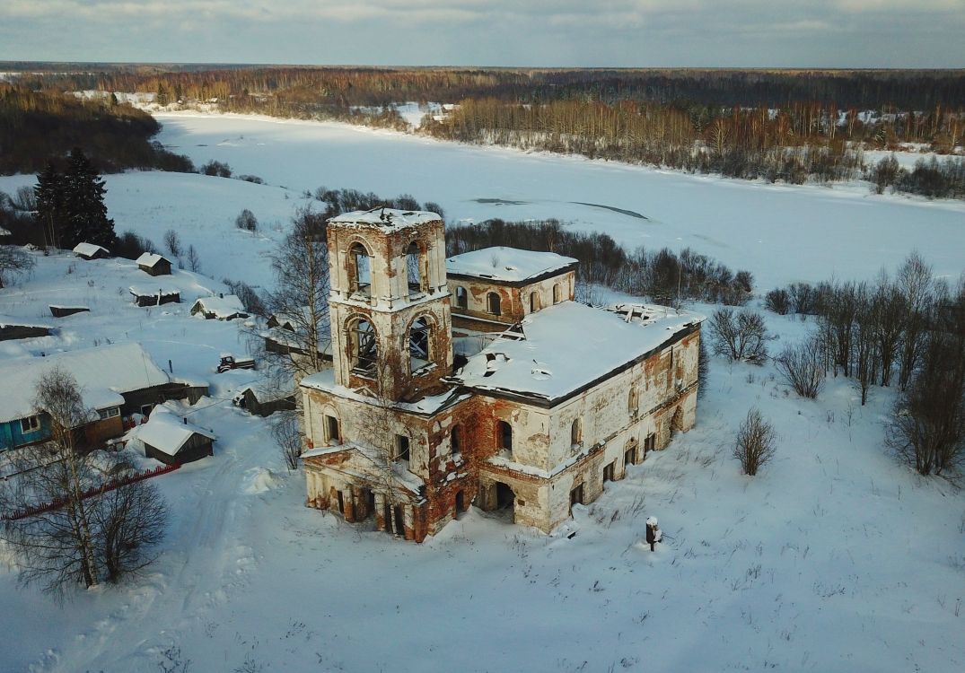 Церковь Рождества Христова, Семёновская (Троица) (Каргопольский район, Архангельская область). фасады