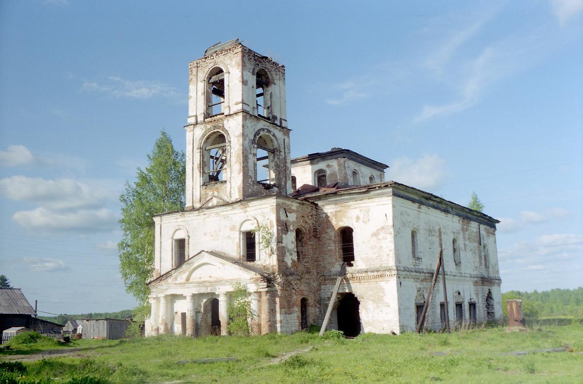 фасады. Церковь Рождества Христова, Семёновская (Троица) (Каргопольский район, Архангельская область)