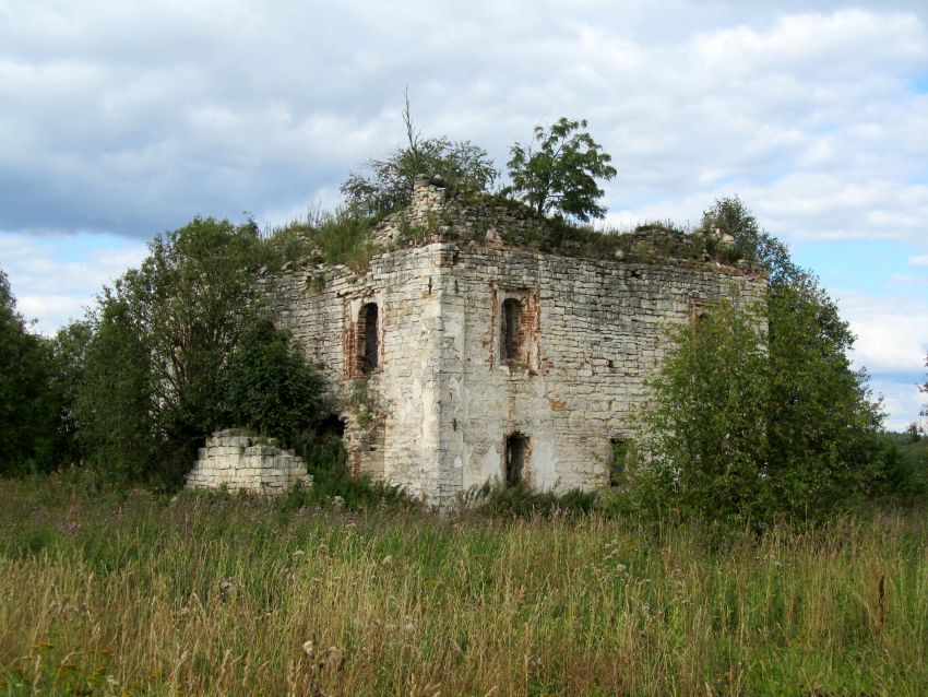 Церковь Троицы Живоначальной, Семёновская (Троица) (Каргопольский район, Архангельская область). фасады, вид с юго-запада