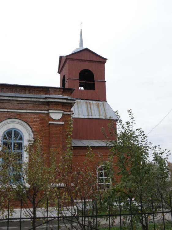 Рязань. Церковь Рождества Пресвятой Богородицы в Дягилево. фасады, Колокольня, вид с севера