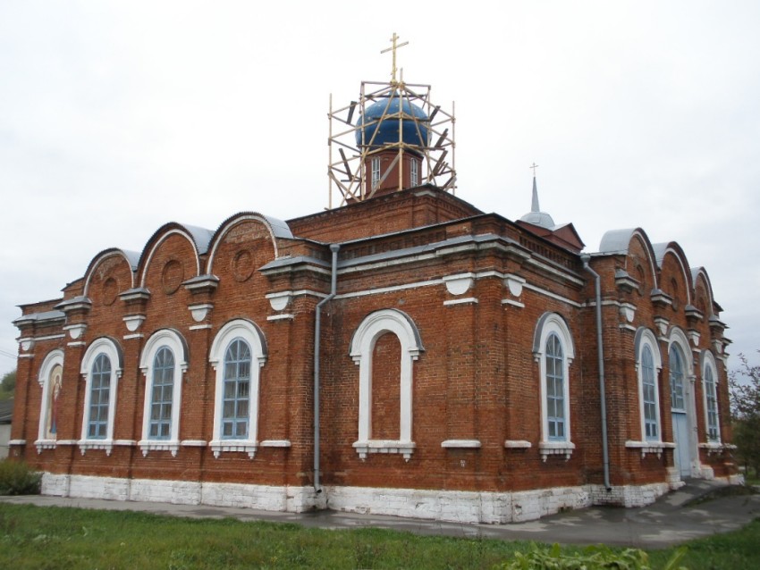 Рязань. Церковь Рождества Пресвятой Богородицы в Дягилево. фасады, Вид с северо-востока