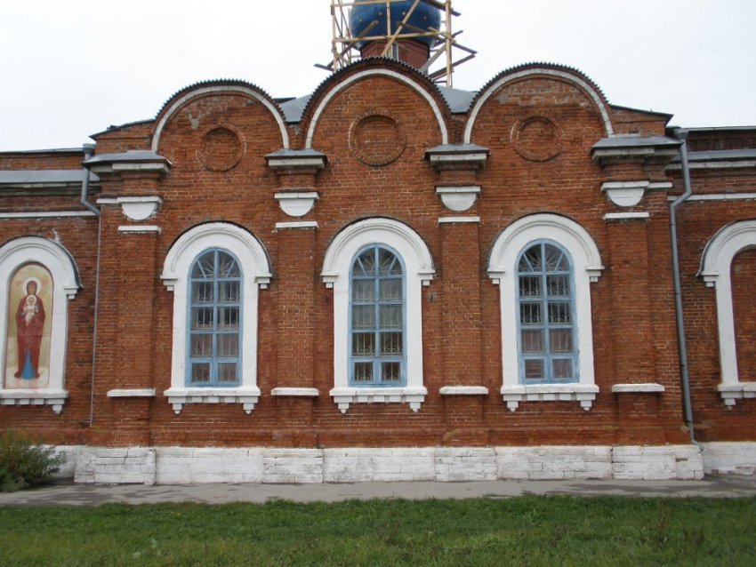 Рязань. Церковь Рождества Пресвятой Богородицы в Дягилево. архитектурные детали, Восточный фасад