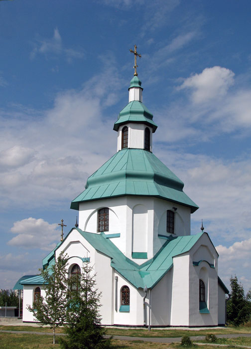 Церковь Покрова Пресвятой Богородицы, Полтава (Полтавский район, Украина, Полтавская область). общий вид в ландшафте