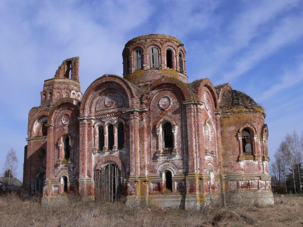 Церковь Зачатия Иоанна Предтечи, Маслово (Калининский район, Тверская область). фасады