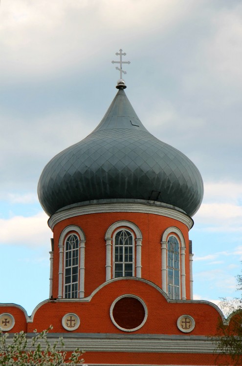 Церковь Казанской иконы Божией Матери, Давыдовка (Лискинский район, Воронежская область). фасады, купол