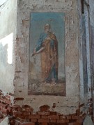 Церковь Воздвижения Креста Господня, сохранившиеся фрески<br>, Ржавец, Задонский район, Липецкая область