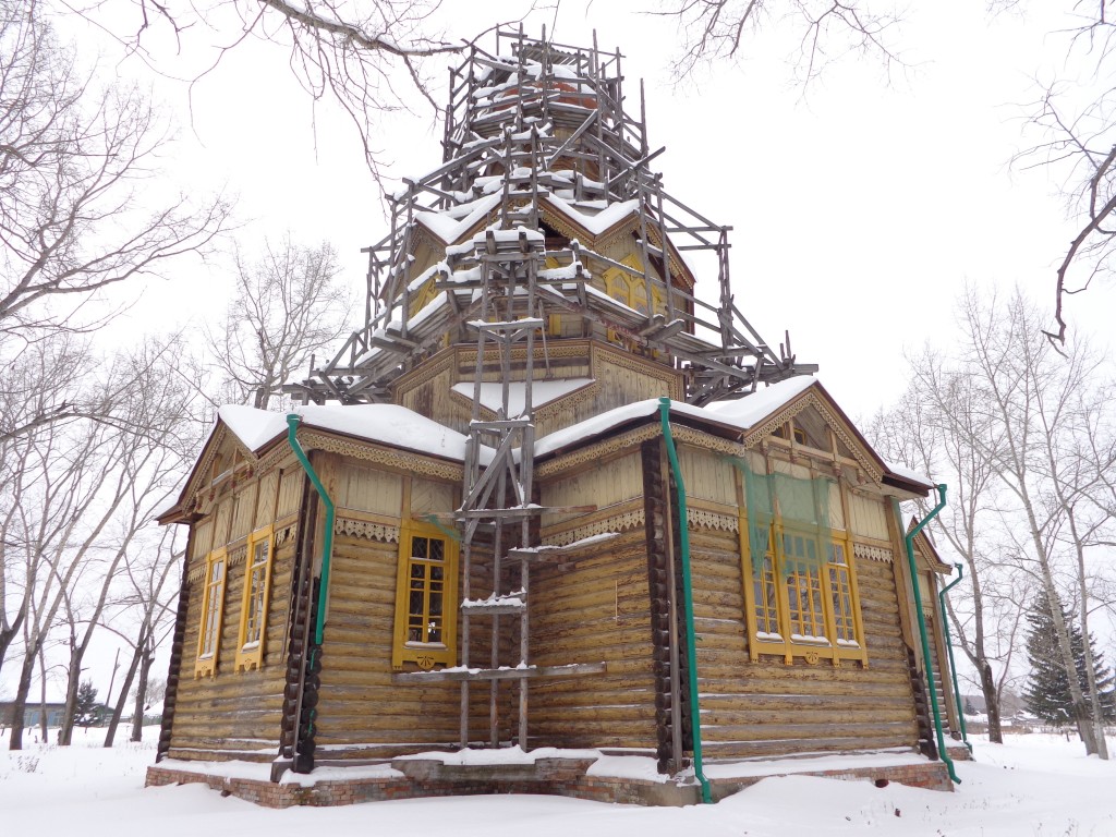 Ольгино. Церковь Ольги равноапостольной. фасады