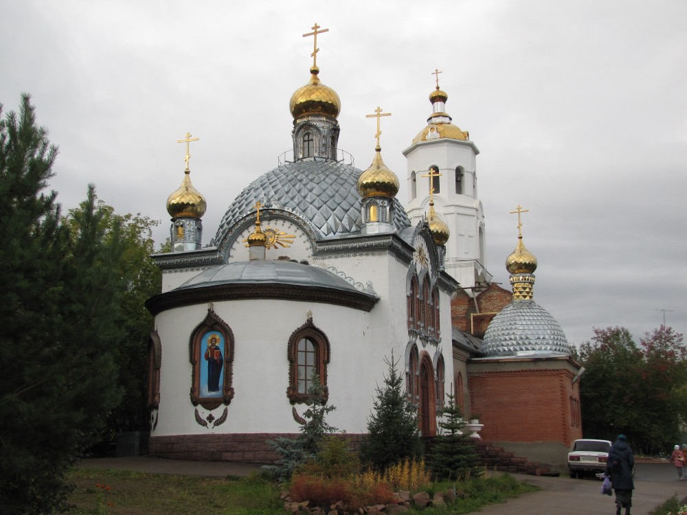 Церковь Сергия Радонежского, Бородино (Бородино, город, Красноярский край). фасады