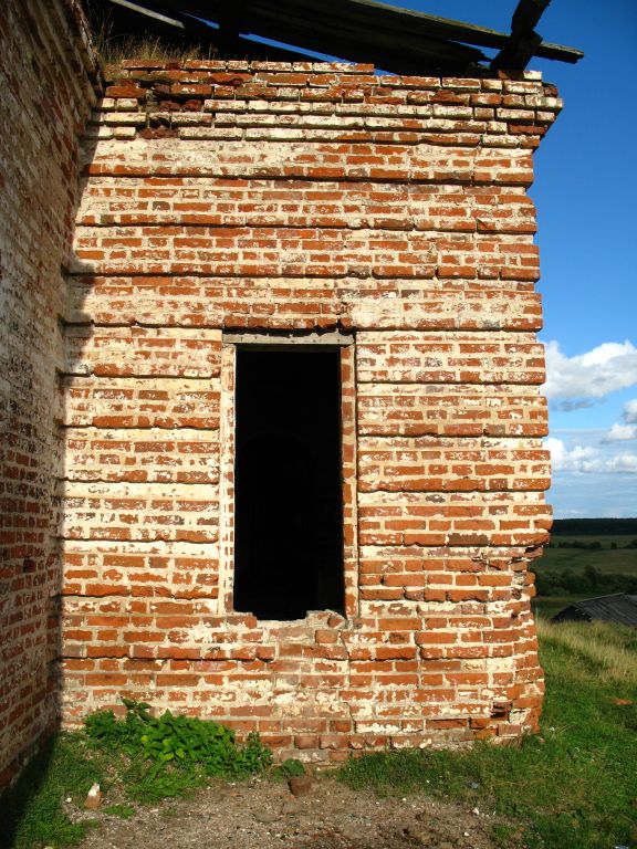Церковь Воскресения Христова, Турья (Княжпогостский район, Республика Коми). архитектурные детали