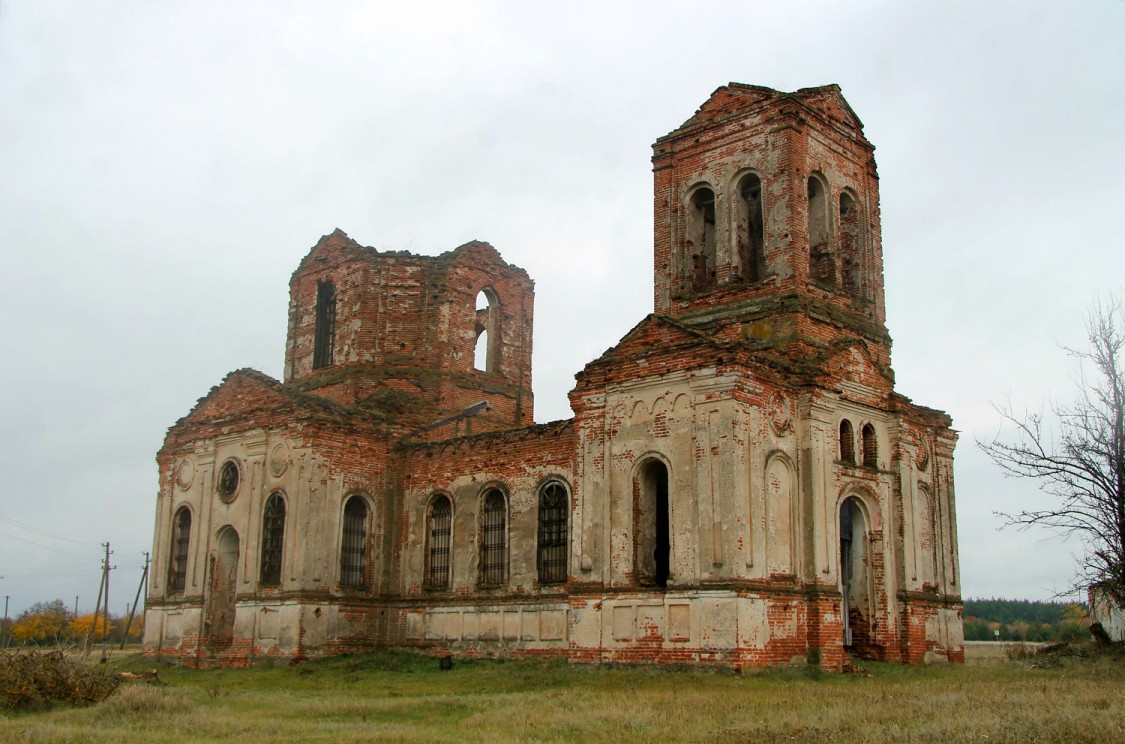 Крутчик. Церковь Иоанна Богослова. фасады