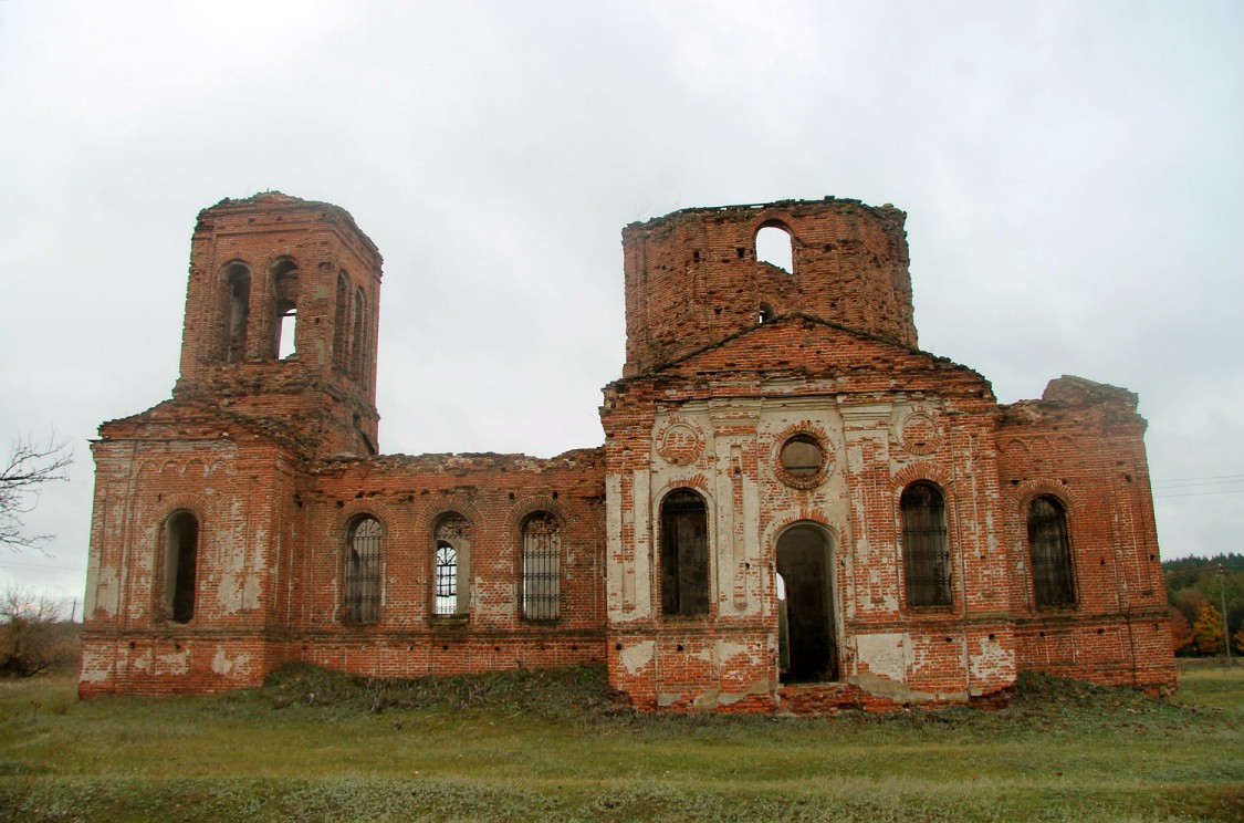 Крутчик. Церковь Иоанна Богослова. фасады