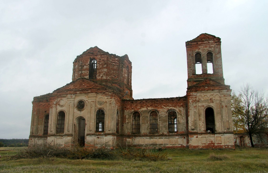 Крутчик. Церковь Иоанна Богослова. фасады