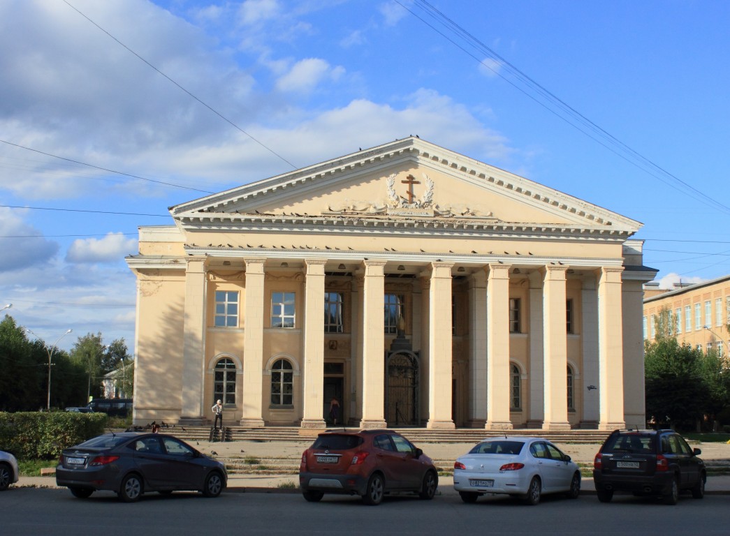 Церковь Стефана Пермского, Ухта (Ухта, город, Республика Коми). фасады, Вид с юга