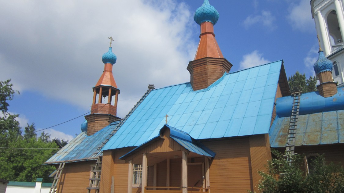 Верхняя Курья. Богоявленский мужской монастырь. Церковь иконы Божией Матери 
