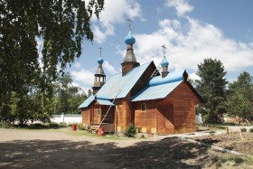 Верхняя Курья. Богоявленский мужской монастырь. Церковь иконы Божией Матери 