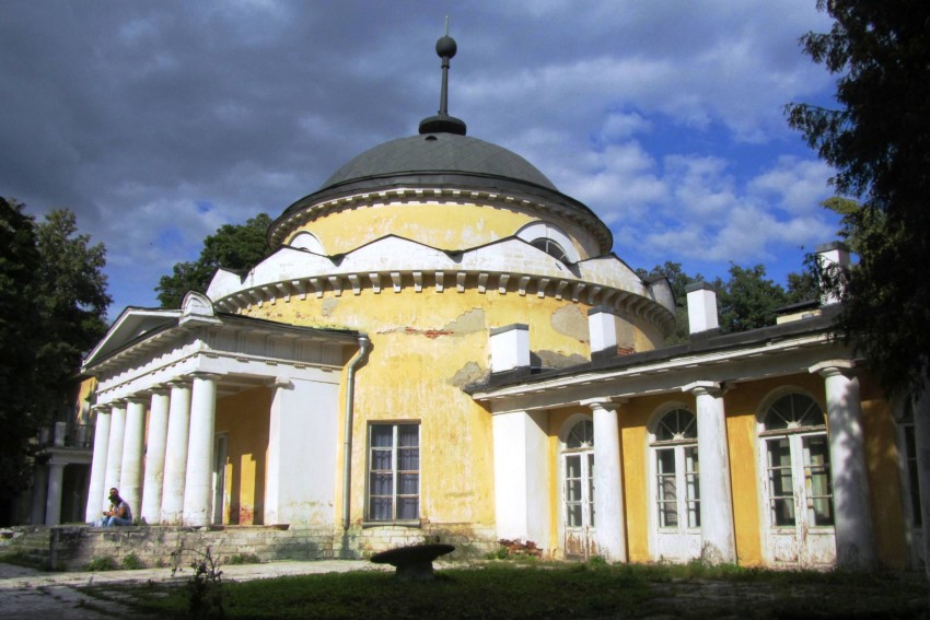 Суханово. Церковь Димитрия Ростовского. фасады, вид с юго-запада