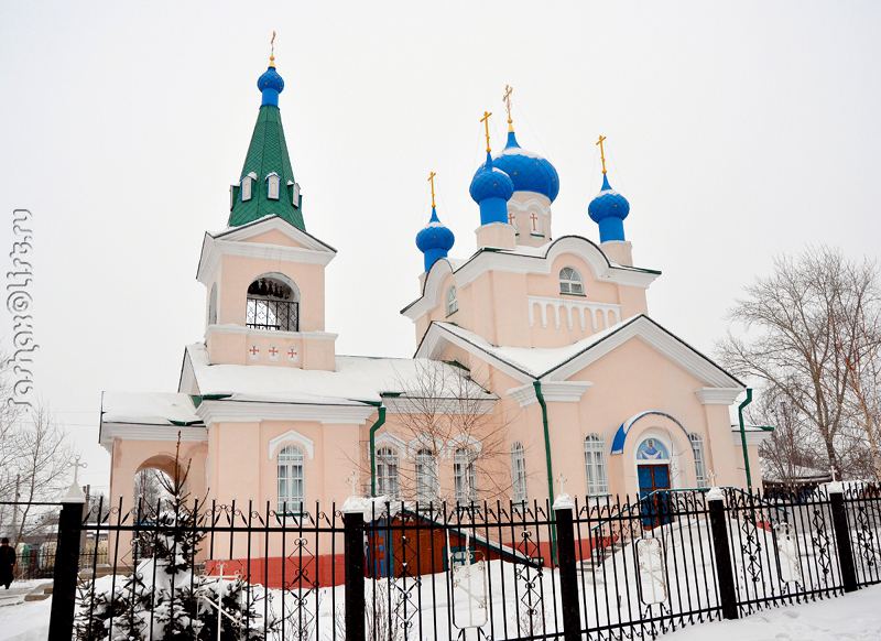 Иланский. Церковь Александра Невского. фасады