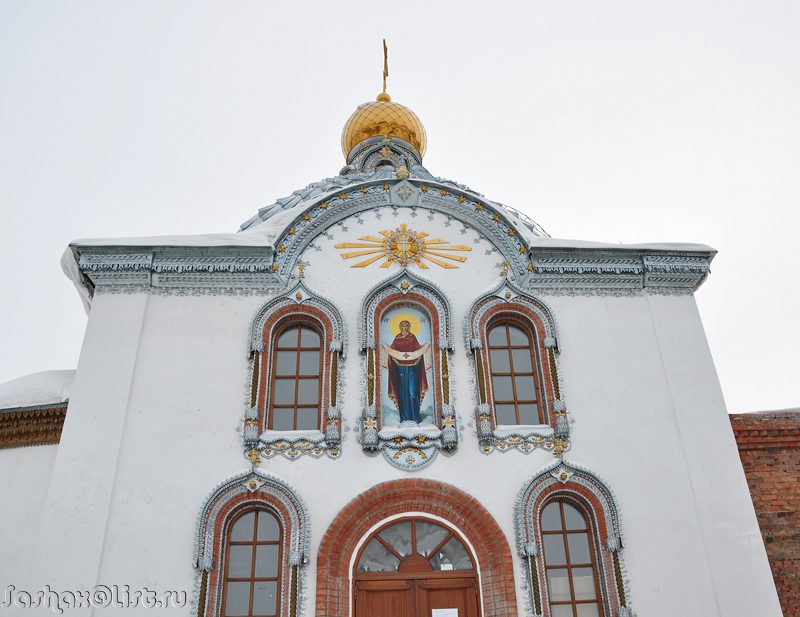 Бородино. Церковь Сергия Радонежского. архитектурные детали