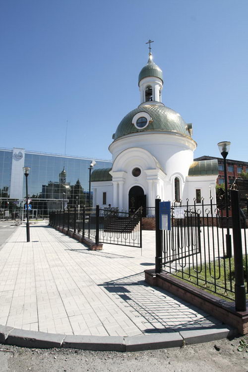 Церковь Георгия Победоносца при Институте сердца, Пермь (Пермь, город, Пермский край). фасады