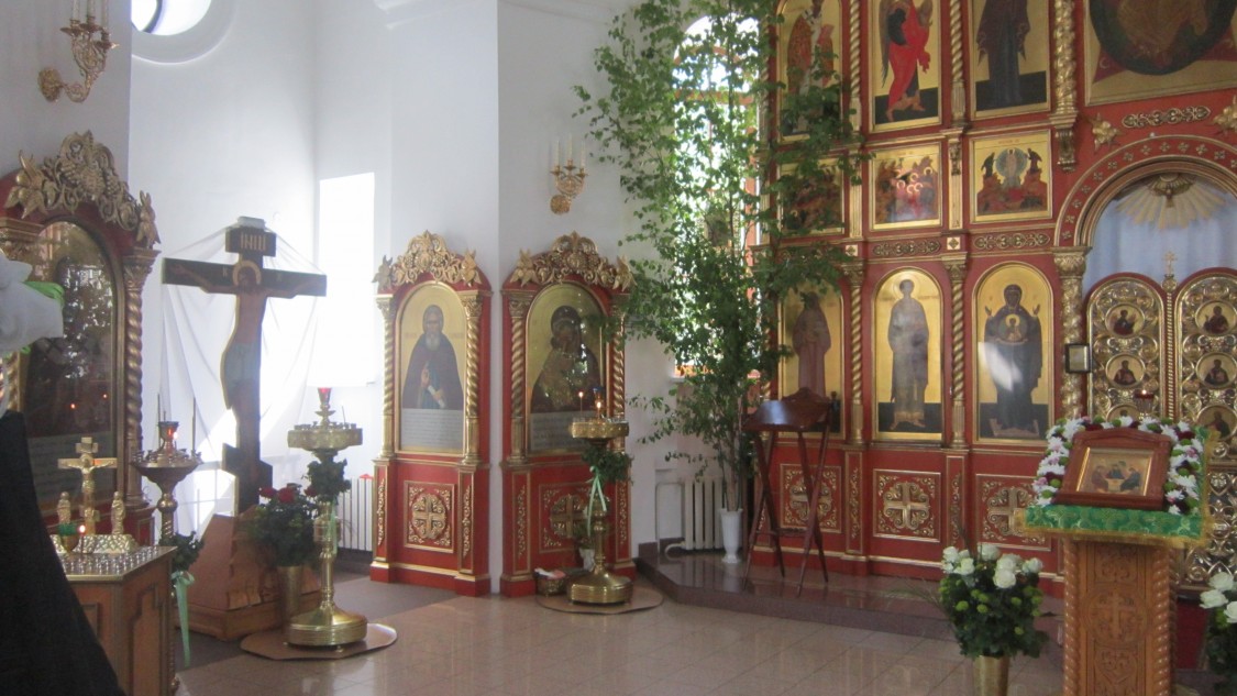 Церковь Георгия Победоносца при Институте сердца, Пермь (Пермь, город, Пермский край). интерьер и убранство