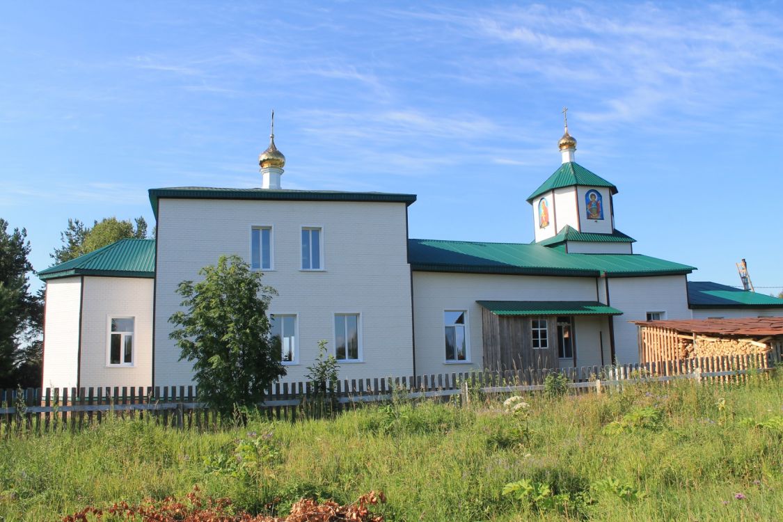 Церковь Спаса Нерукотворного Образа, Чёрныш (Прилузский район, Республика Коми). фасады, Фасады