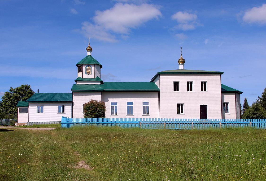 Церковь Спаса Нерукотворного Образа, Чёрныш (Прилузский район, Республика Коми). фасады, Вид с юга.