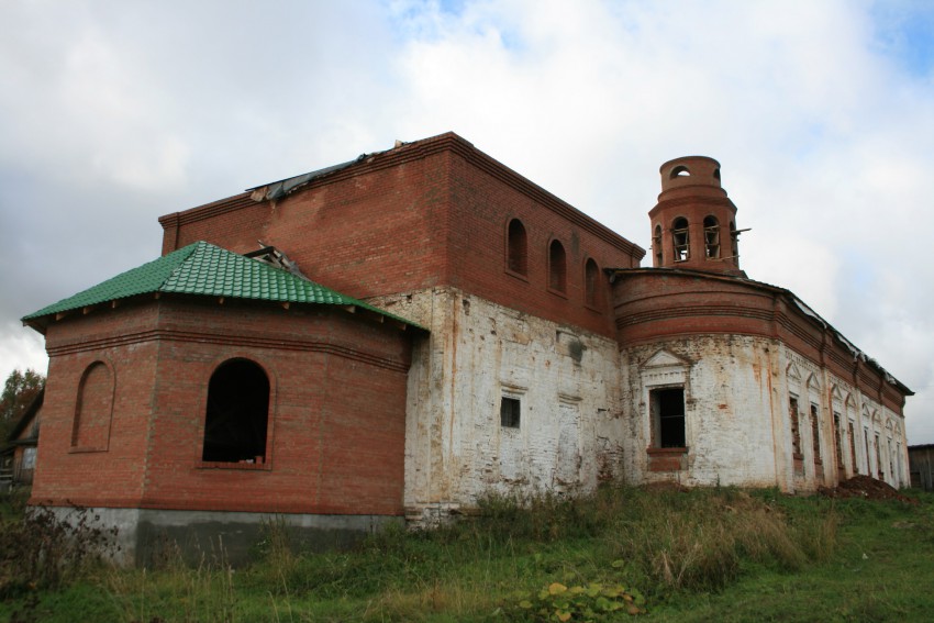 Церковь Стефана архидиакона, Ношуль (Прилузский район, Республика Коми). фасады