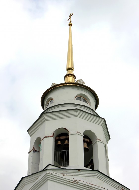 Церковь Стефана архидиакона, Ношуль (Прилузский район, Республика Коми). архитектурные детали, Завершение колокольни.